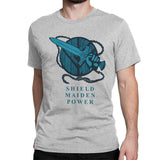 Shield T-Shirt grau