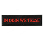 In Odin We Trust