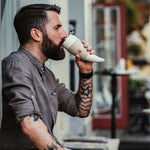 Kaffee<br> Wikinger Trinkhorn