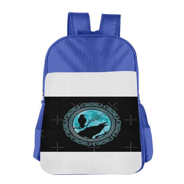 wikinger wanderrucksack Krähe Rucksack