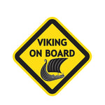 Viking On Board<br> Wikinger Aufkleber