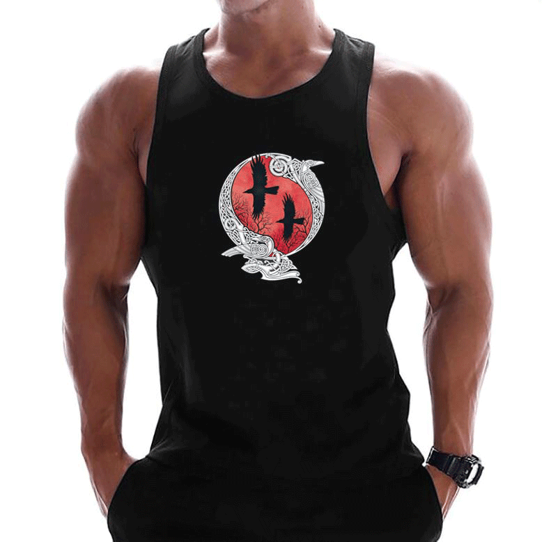Krähe<br> Wikinger T-Shirt Sport