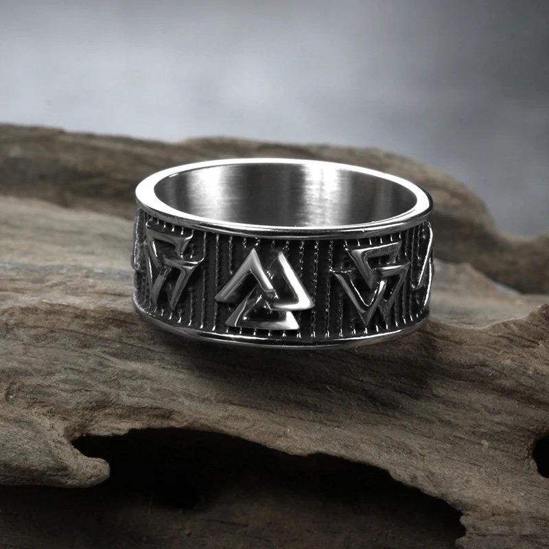 Hugin Munin<br> Wikinger Ring