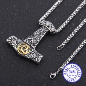 Triquetra<br> Wikinger Halskette