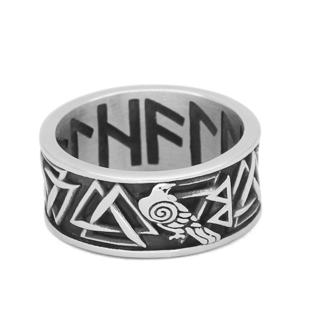 Hugin Munin<br> Wikinger Ring