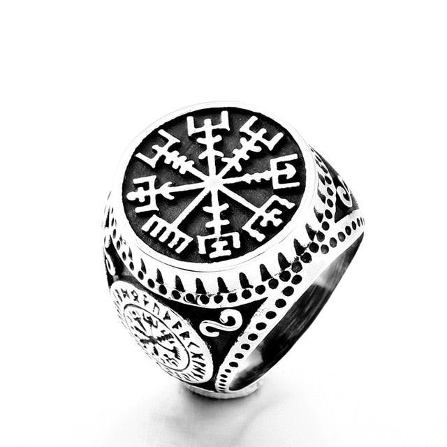 Vegvisir<br> Wikinger Ring