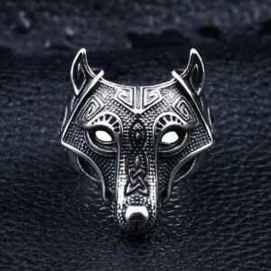 Fenriswolf<br> Wikinger Ring
