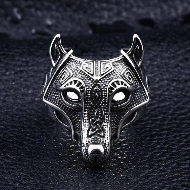 Fenriswolf<br> Wikinger Ring