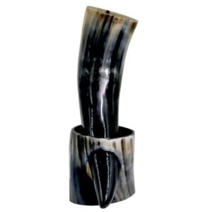 Mit Halter<br> Wikinger Trinkhorn