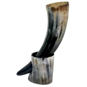 Mit Halter<br> Wikinger Trinkhorn