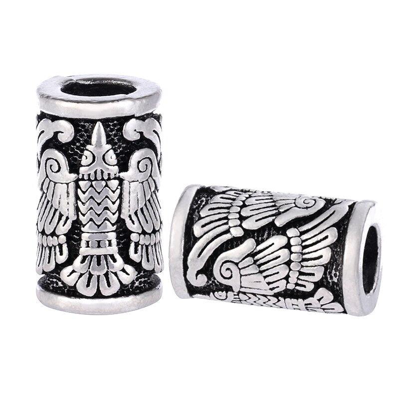 Raben<br> Wikinger Bartschmuck