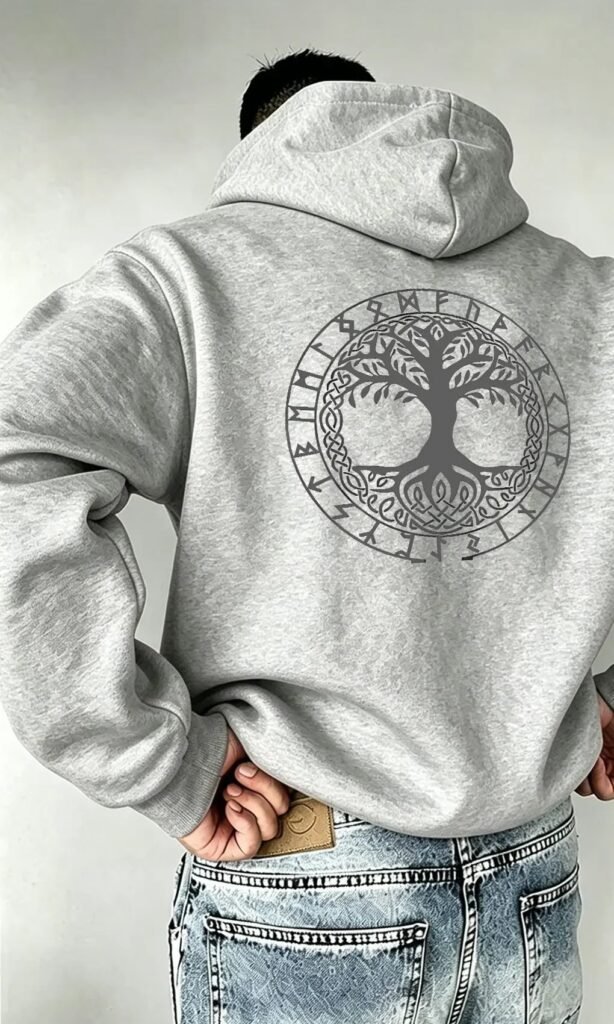 Yggdrasil<br> Wikinger Hoodie