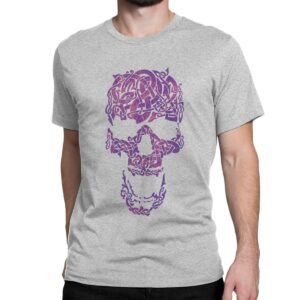 Totenkopf Bunt<br> Wikinger T-Shirt