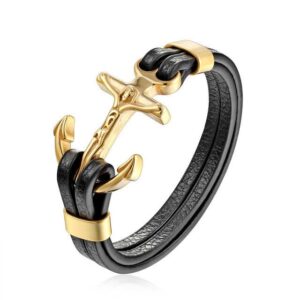 Anker Gold<br> Wikinger Armreif