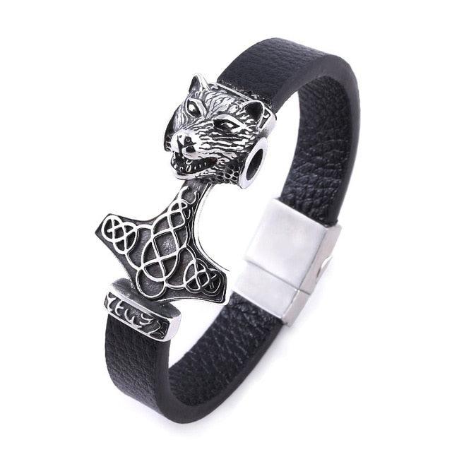Fenriswolf<br> Wikinger Armreif