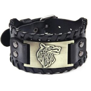 Wolf<br> Wikinger Armreif