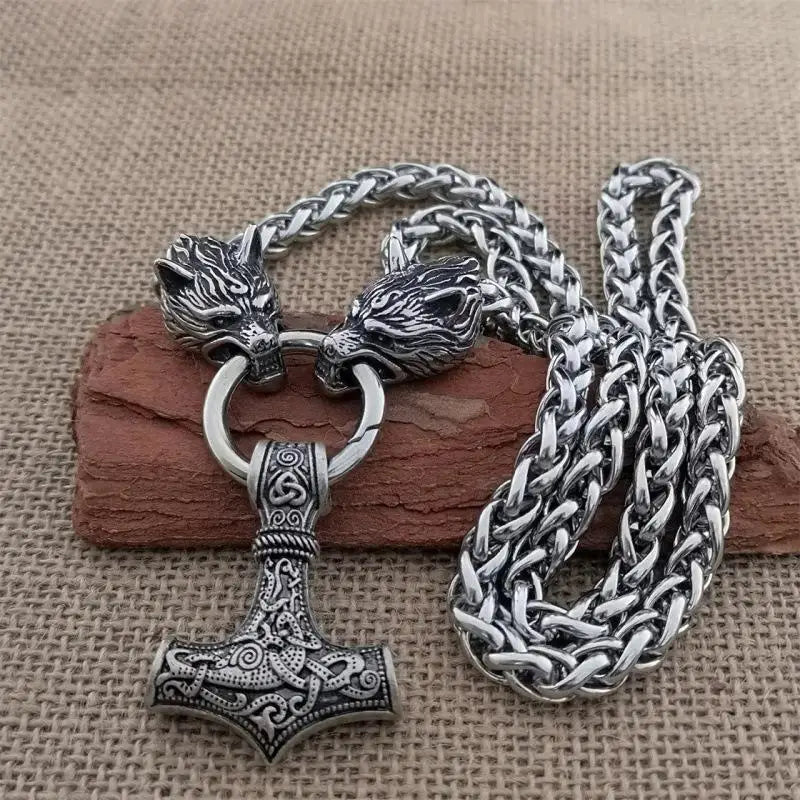 Thors Hammer Mjรถlnir<br> Wikinger Halskette