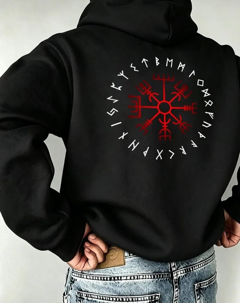 Aegishjalmur<br> Wikinger Pullover