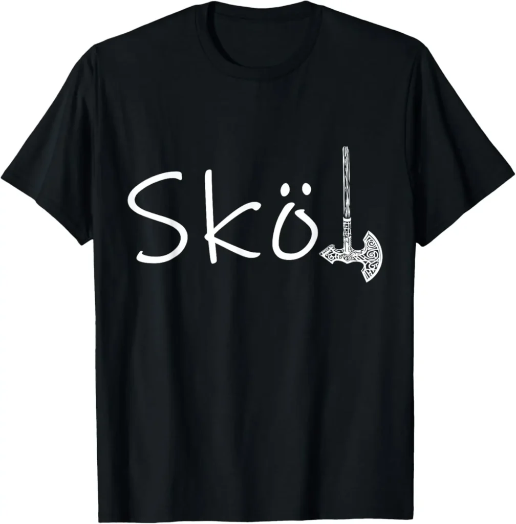 Skal<br> Wikinger T-Shirt
