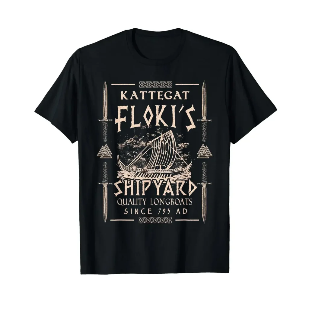 Floki Shipyard<br> Wikinger T-Shirt
