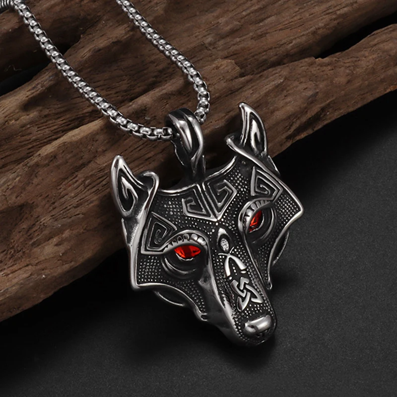 Fenris Wolf<br> Wikinger Halskette