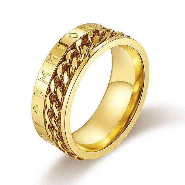 Algiz<br> Wikinger Ring