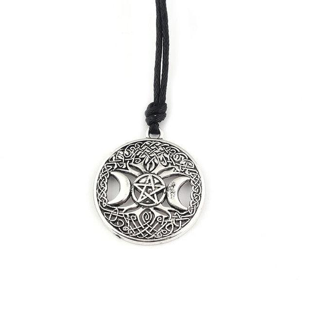 Mond<br> Wikinger Halskette
