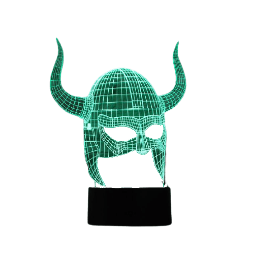 Helm<br> Wikinger Lampe
