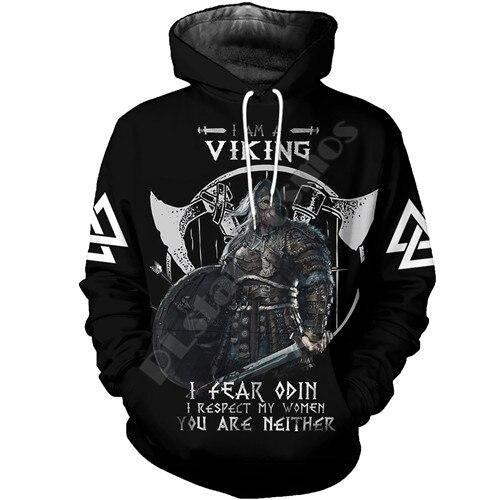 I Fear Odin<br> Wikinger Hoodie