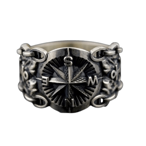 Wind Rose<br> Wikinger Ring