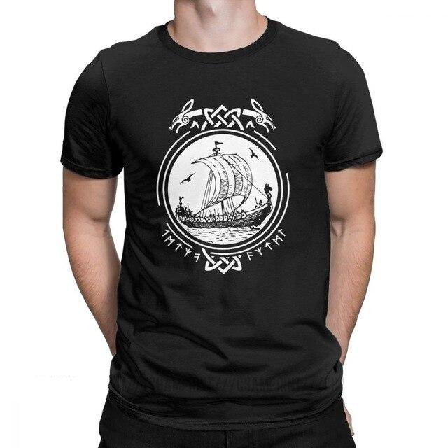 Schiff<br> Wikinger T-Shirt