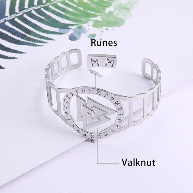 Nordisch Valknut<br> Wikinger Uhr
