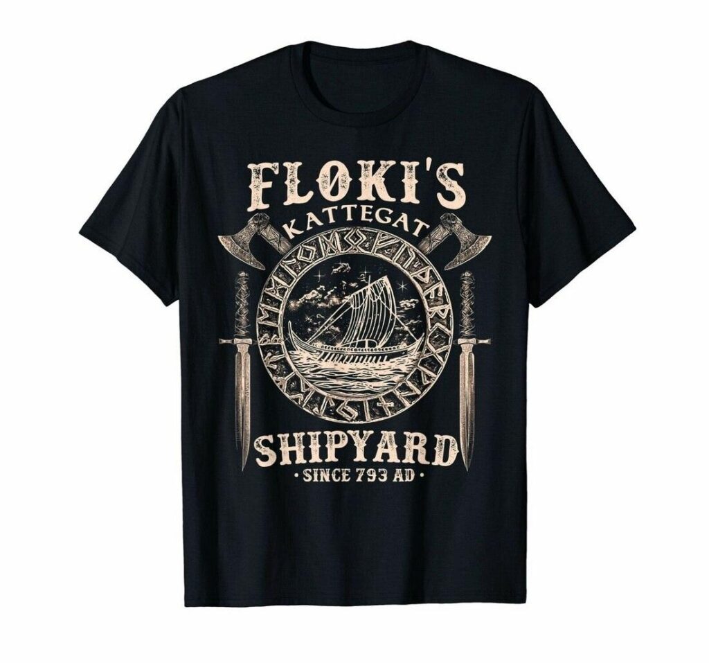Floki Kattegat<br> Wikinger T-Shirt
