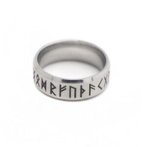 Algiz Rune<br> Wikinger Ring