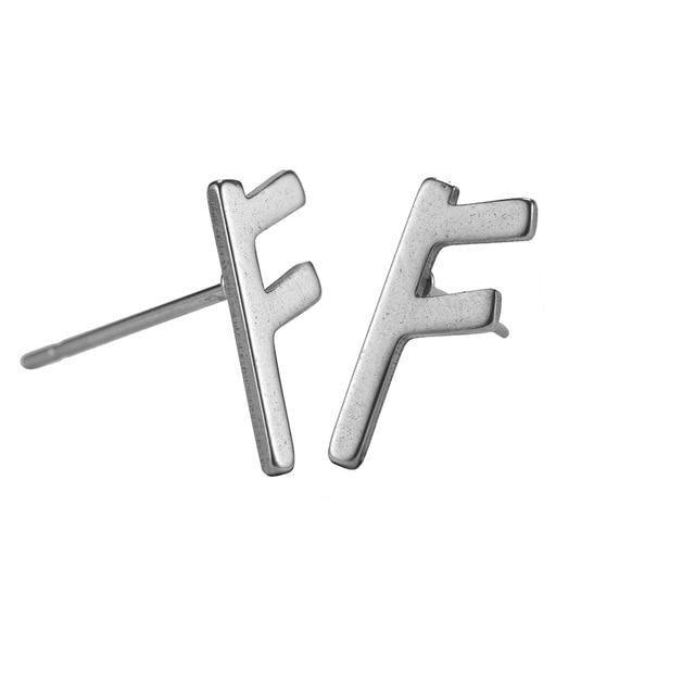 Fehu<br> Wikinger Ohrringe