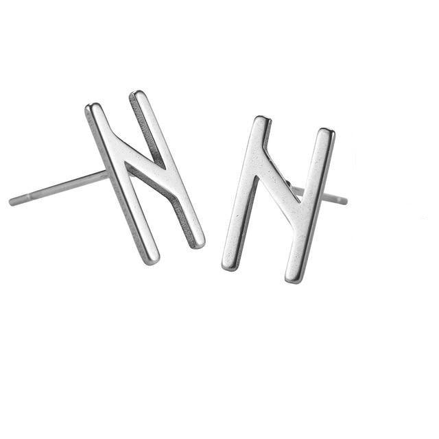 Hagalaz<br> Wikinger Ohrringe