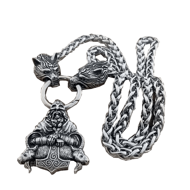 Mjölnir Thor<br> Wikinger Halskette