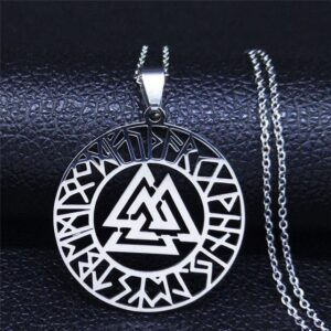 Valknut<br> Wikinger Halskette