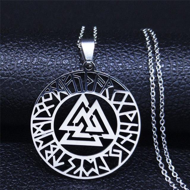 Valknut<br> Wikinger Halskette
