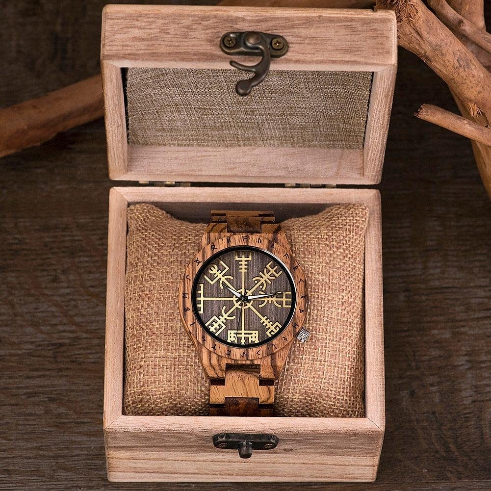 Vegvisir<br> Wikinger Uhr