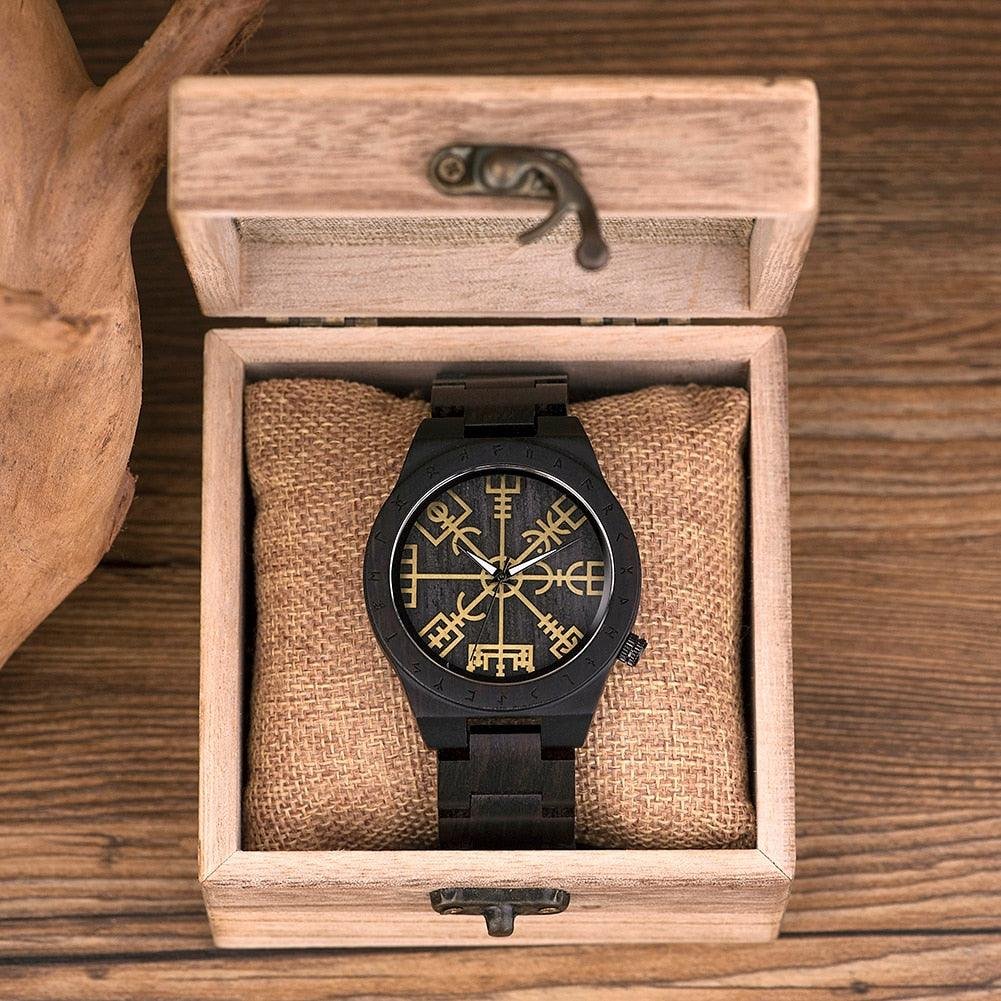 Vegvisir<br> Wikinger Uhr