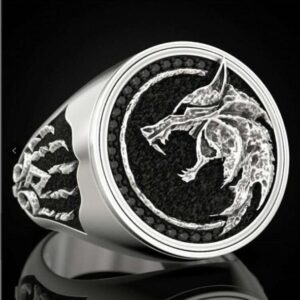 Fenriswolf<br> Wikinger Ring
