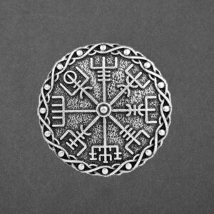 Vegvisir<br> Wikinger Fibel