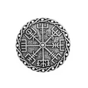 Vegvisir<br> Wikinger Fibel