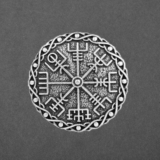 Vegvisir<br> Wikinger Fibel