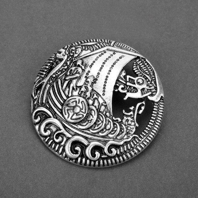 Drakkar<br> Wikinger Fibel