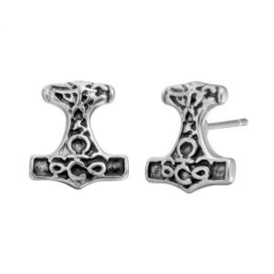 Thors Hammer<br> Wikinger Ohrringe