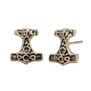 Thors Hammer<br> Wikinger Ohrringe