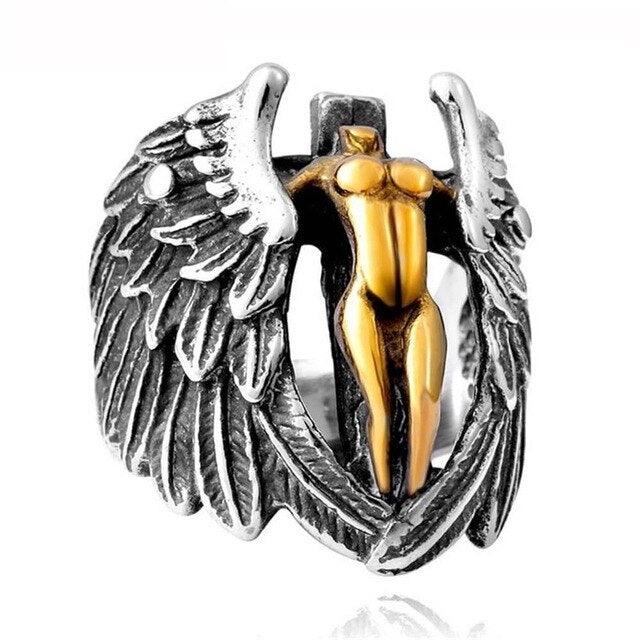 Engelsflügel<br> Wikinger Ring