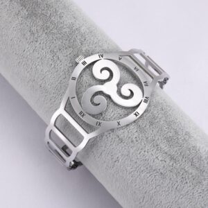 Triskele Armband<br> Wikinger Uhr